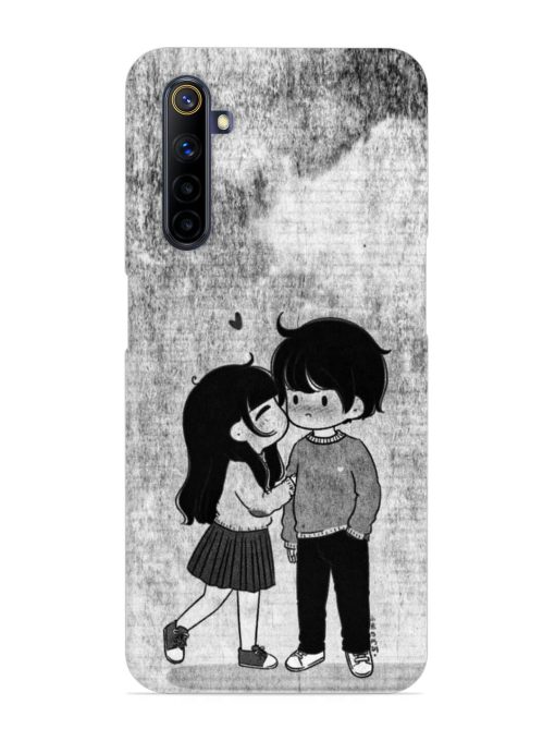 Couple Love Highlights Snap Case for Realme 6I Zapvi