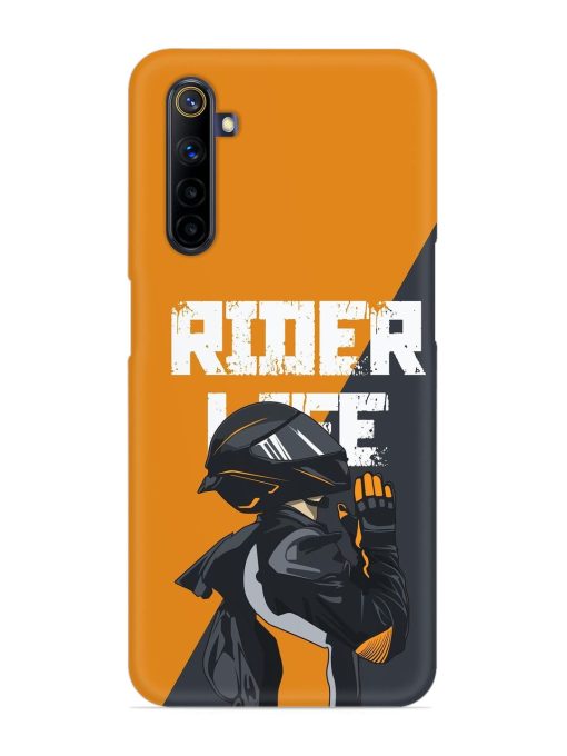 Rider Life Snap Case for Realme 6I Zapvi