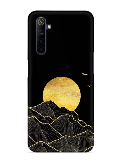 Golden Sunrise Snap Case for Realme 6I Zapvi