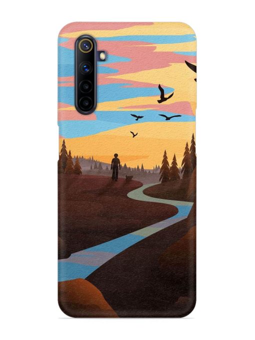 Natural Landscape Art Snap Case for Realme 6I Zapvi