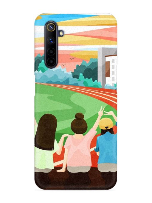 School Playground Snap Case for Realme 6I Zapvi