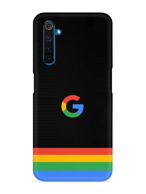 Google Logo Art Snap Case for Realme 6 Pro Zapvi