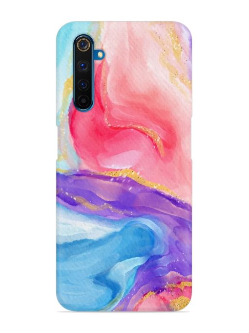 Watercolor Gradient Snap Case for Realme 6 Pro