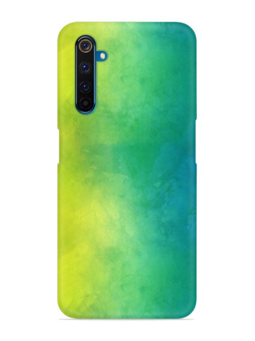 Yellow Green Gradient Snap Case for Realme 6 Pro