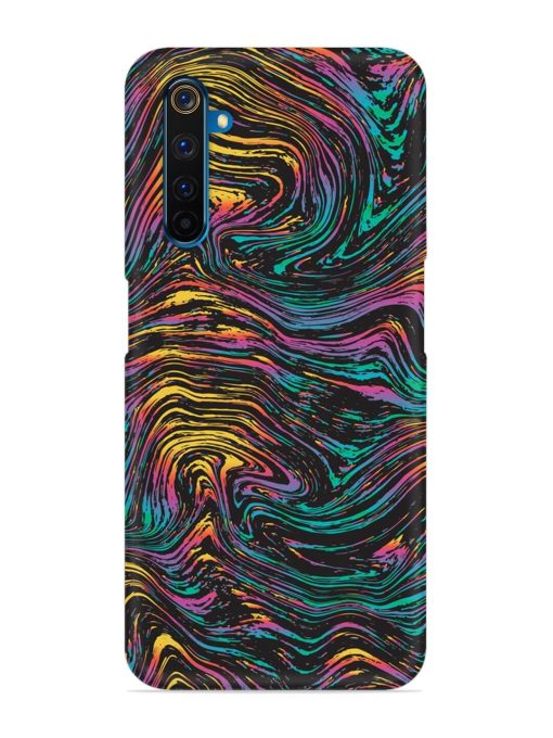 Abstract Liquid Colors Snap Case for Realme 6 Pro Zapvi