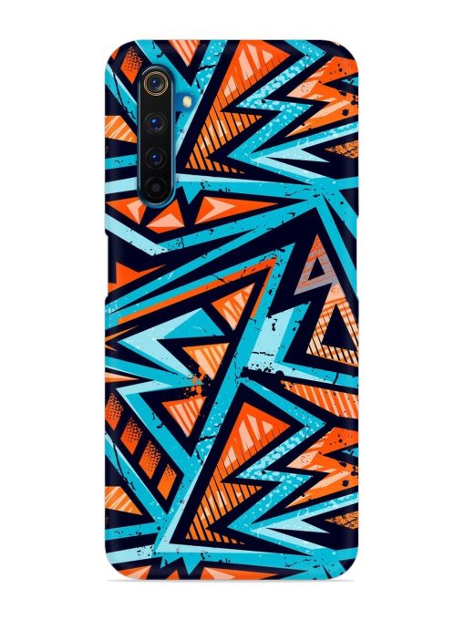 Abstract Seamless Grunge Snap Case for Realme 6 Pro Zapvi