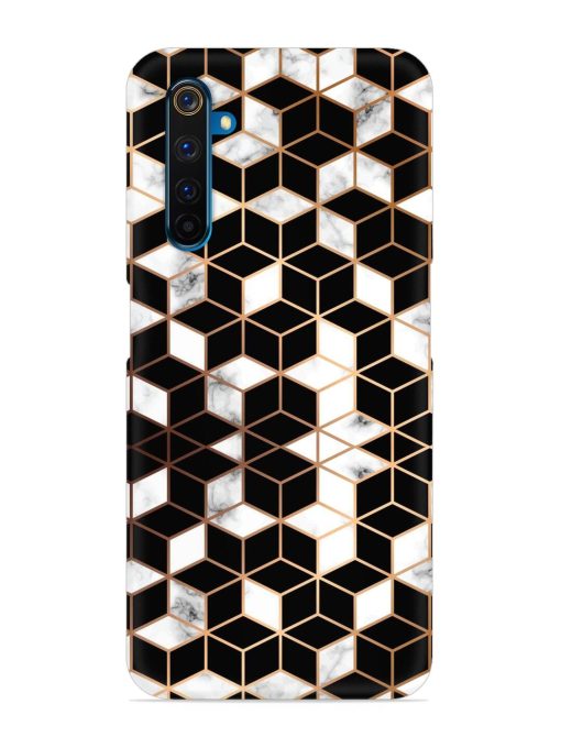 Vector Marble Texture Snap Case for Realme 6 Pro Zapvi