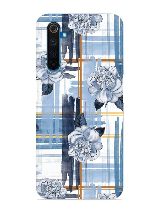 Watercolor Pattern Rose Snap Case for Realme 6 Pro