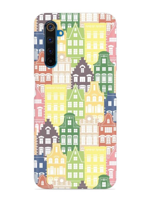 Seamless Shapes Pattern Snap Case for Realme 6 Pro