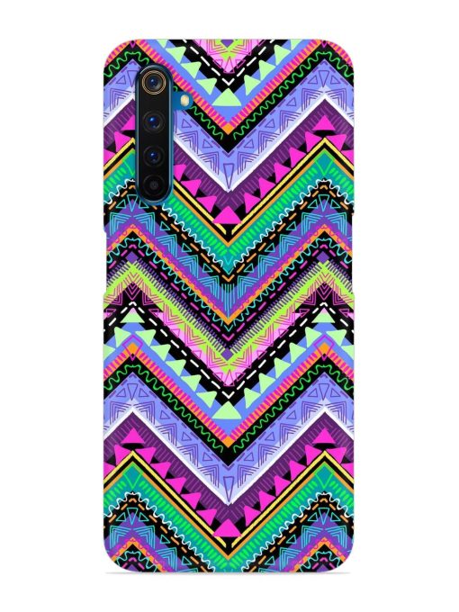 Tribal Aztec Print Snap Case for Realme 6 Pro