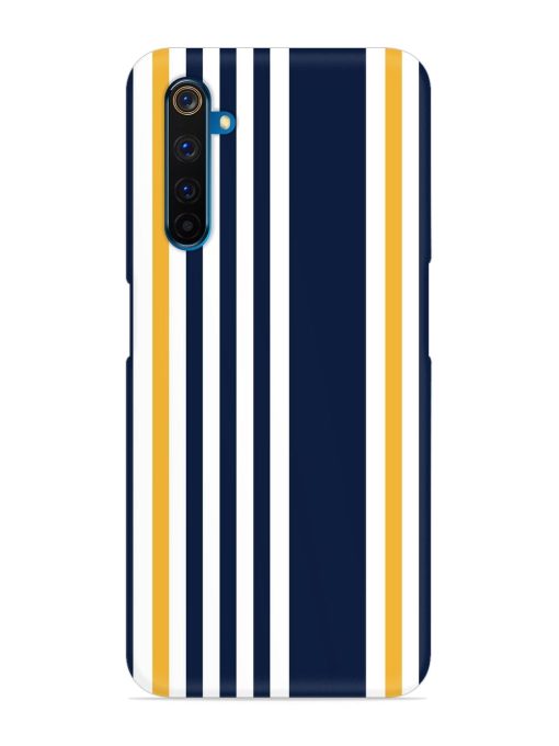 Seamless Stripe Pattern Snap Case for Realme 6 Pro