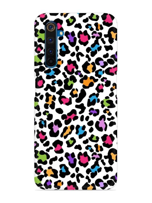 Seamless Leopard Pattern Snap Case for Realme 6 Pro