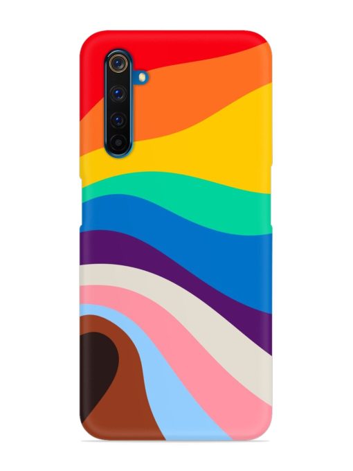 Minimal Pride Art Snap Case for Realme 6 Pro Zapvi