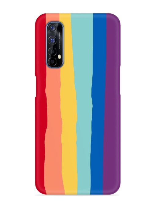 Rainbow Genuine Liquid Snap Case for Realme 7