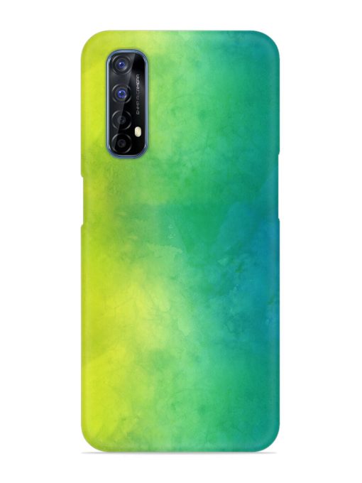 Yellow Green Gradient Snap Case for Realme 7