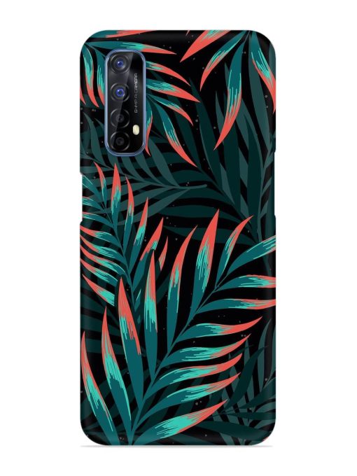 Green Leaf Art Snap Case for Realme 7 Zapvi