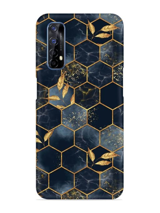 Marble Hexagon Seamless Snap Case for Realme 7