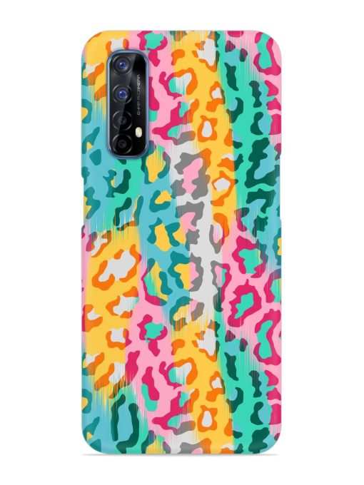 Seamless Vector Colorful Snap Case for Realme 7 Zapvi