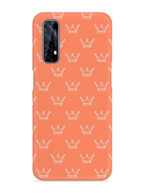 Hand Drawn Crown Snap Case for Realme 7