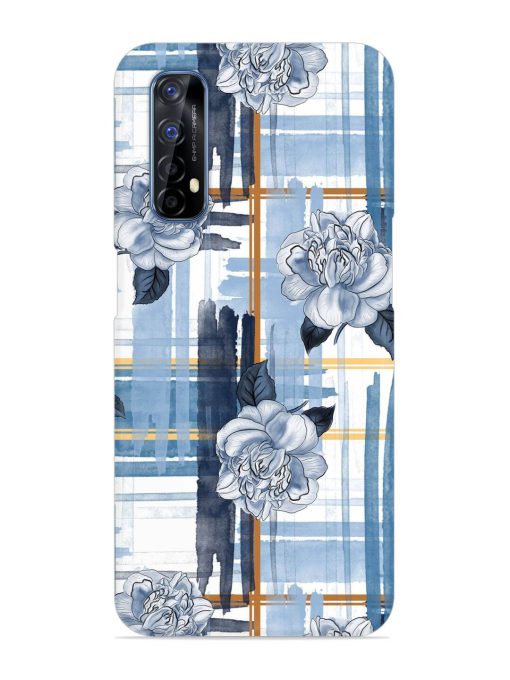 Watercolor Pattern Rose Snap Case for Realme 7 Zapvi