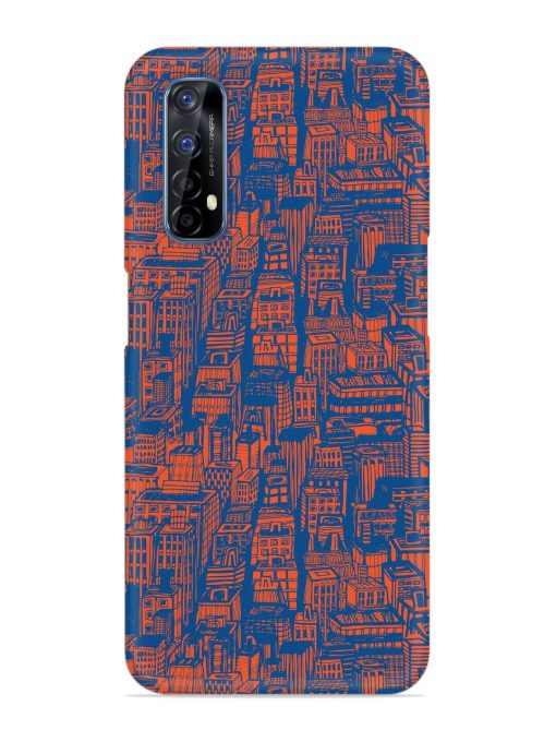 Hand Drawn Seamless Snap Case for Realme 7