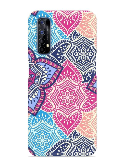 Ethnic Floral Seamless Snap Case for Realme 7