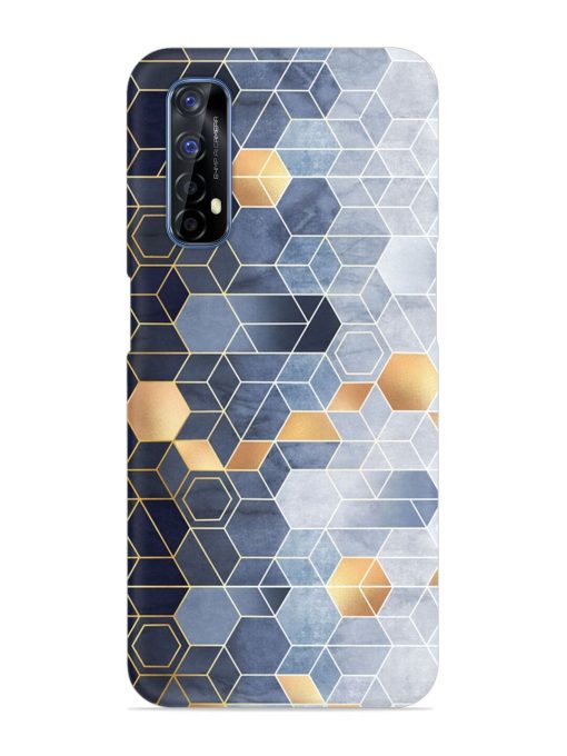 Geometric Abstraction Hexagons Snap Case for Realme 7