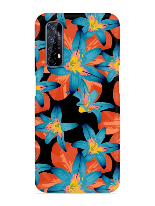 Philippine Flowers Seamless Snap Case for Realme 7