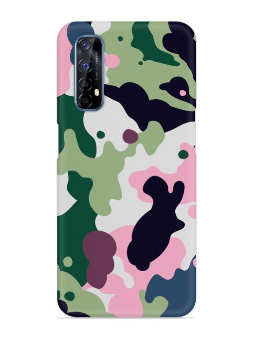 Seamless Funky Camouflage Snap Case for Realme 7