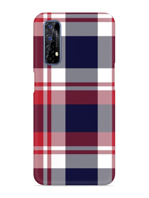 Classic Plaid Tartan Snap Case for Realme 7