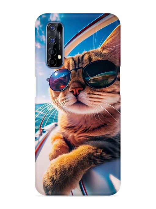 Cat In Style Snap Case for Realme 7 Zapvi