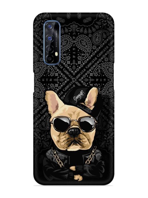 Gangsta Cool Sunglasses Dog Snap Case for Realme 7