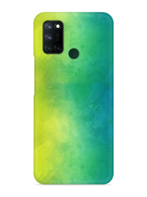 Yellow Green Gradient Snap Case for Realme 7I