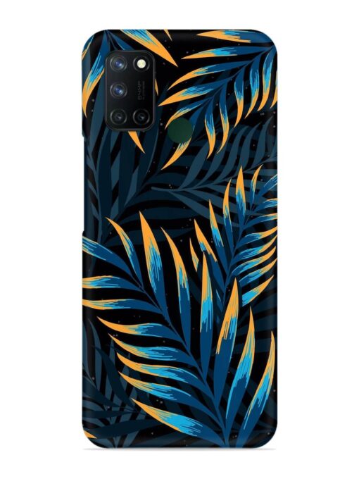 Abstract Leaf Art Snap Case for Realme 7I