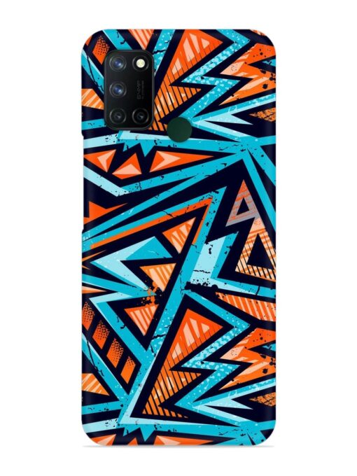 Abstract Seamless Grunge Snap Case for Realme 7I Zapvi