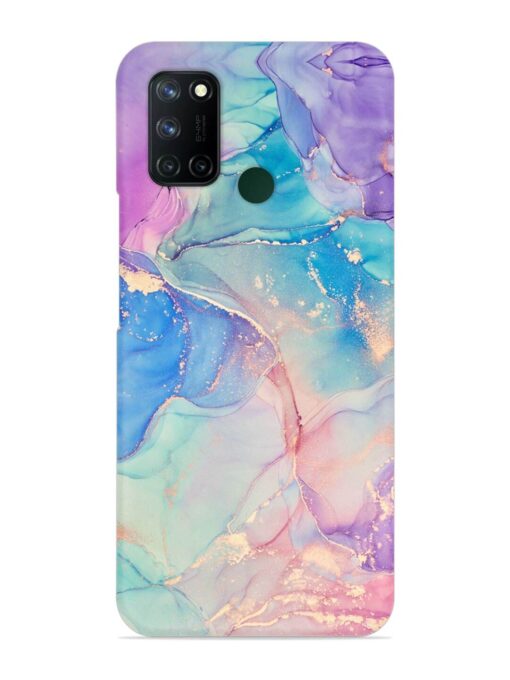 Alcohol Ink Colors Snap Case for Realme 7I