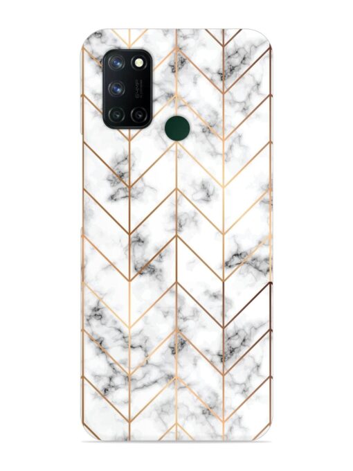 Vector Marble Texture Snap Case for Realme 7I Zapvi