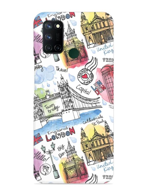 Vector London Landmark Snap Case for Realme 7I Zapvi