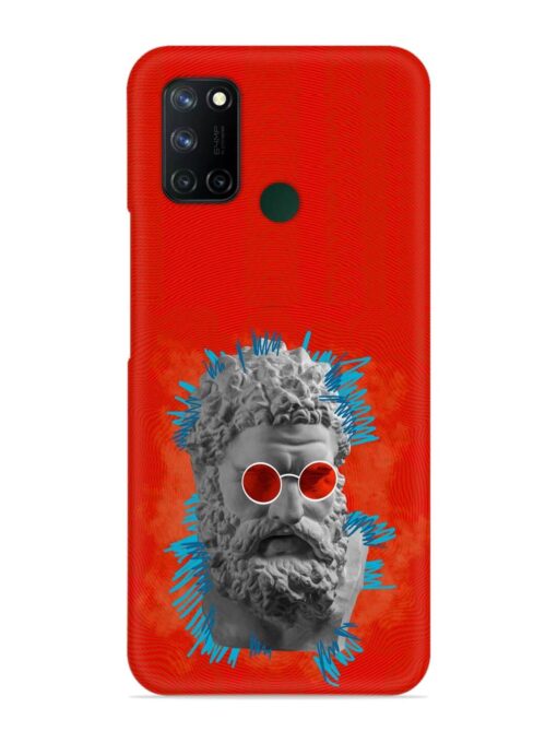 Contemporary Art Concept Snap Case for Realme 7I Zapvi