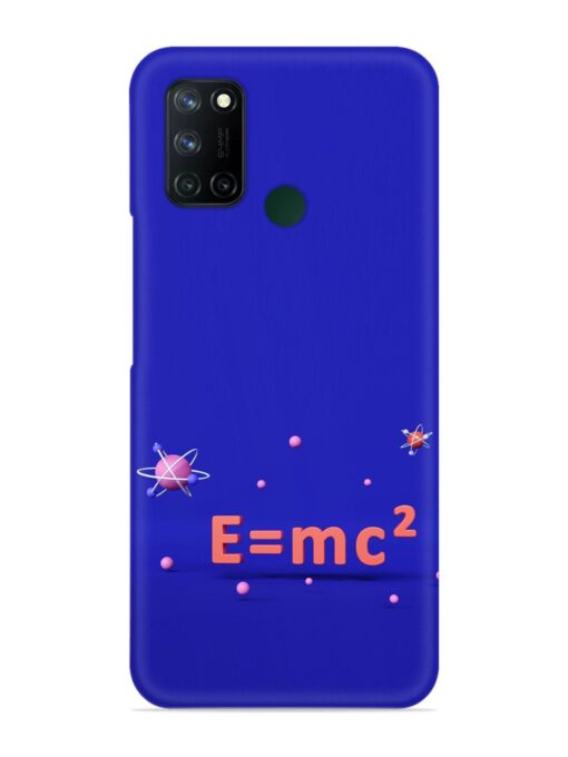 Formula Relativity Equation Snap Case for Realme 7I Zapvi