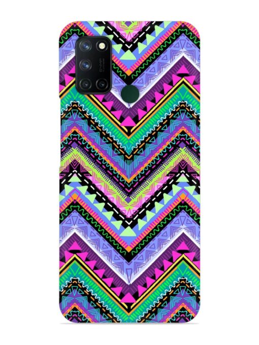 Tribal Aztec Print Snap Case for Realme 7I