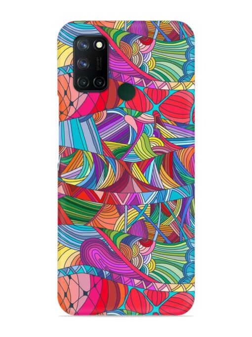 Seamless Patterns Hand Drawn Snap Case for Realme 7I