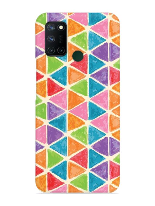 Seamless Colorful Isometric Snap Case for Realme 7I