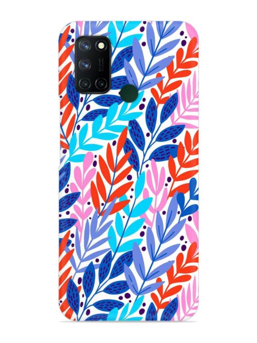 Bright Floral Tropical Snap Case for Realme 7I