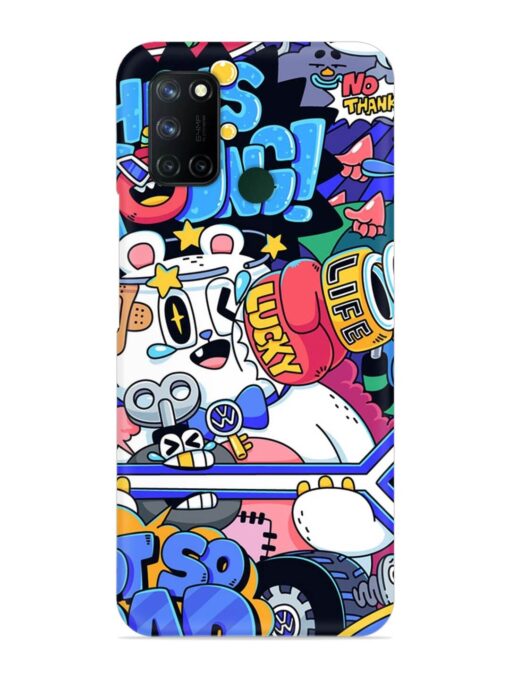 Universal Doodle Snap Case for Realme 7I