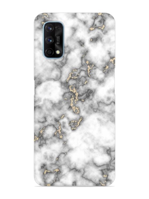 Gray And Gold Marble Snap Case for Realme 7 Pro Zapvi