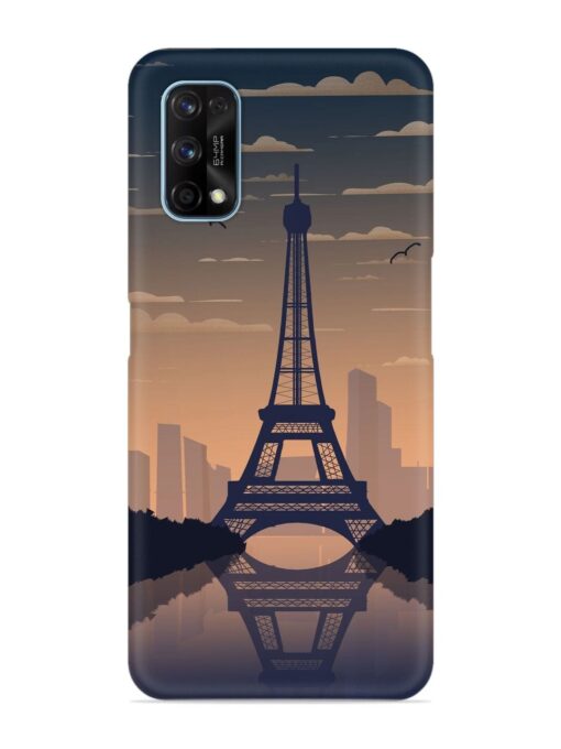 France Paris Eiffel Tower Gradient Snap Case for Realme 7 Pro