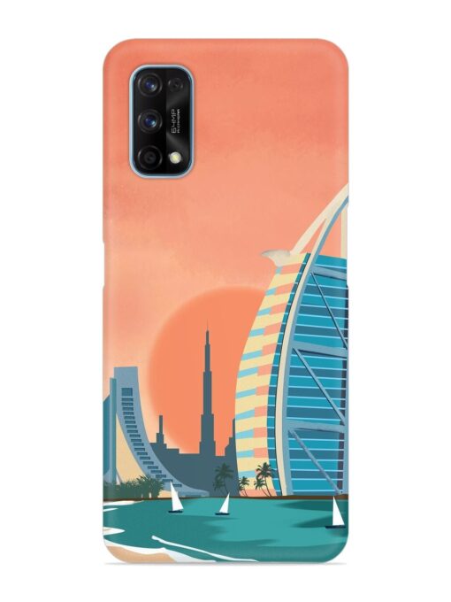 Dubai Architectural Scenery Snap Case for Realme 7 Pro Zapvi