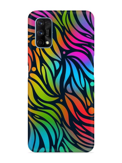 Abstract Leaf Design Snap Case for Realme 7 Pro Zapvi