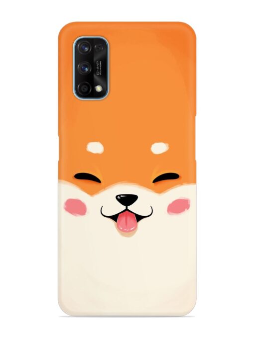 Happy Cat Art Snap Case for Realme 7 Pro Zapvi